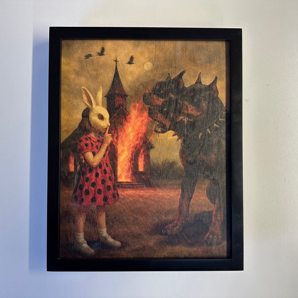 RED DRESS SILVER SHOES