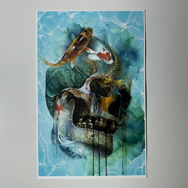 SLEEPS WITH FI$HES (print)