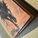 BRONCO BETTY Diamond dust framed print.