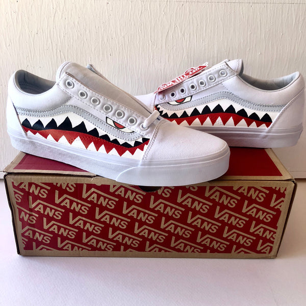 UNFVCKWITHABLE VANS (WHITE)